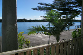 Spa cabin view