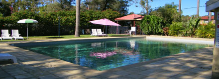 Pool at Edgewater Holiday Park